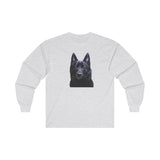 Schipperke #2  --  Unisex Classic Cotton Long Sleeve Tee