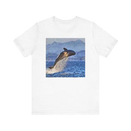Whale 'Leviathan' Unisex Jersey Short Sleeve Tee