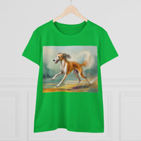 Saluki Women's Midweight Cotton Tee