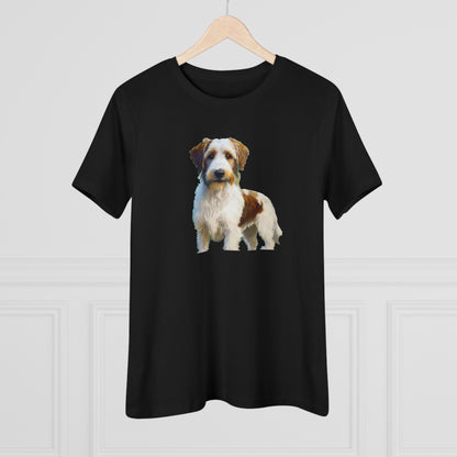 Kromfohrländer Women's Relaxed Fit Cotton Tee