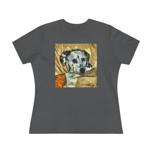 Dalmatian 'Spots of Picasso' Women's Relaxed Fit Tee