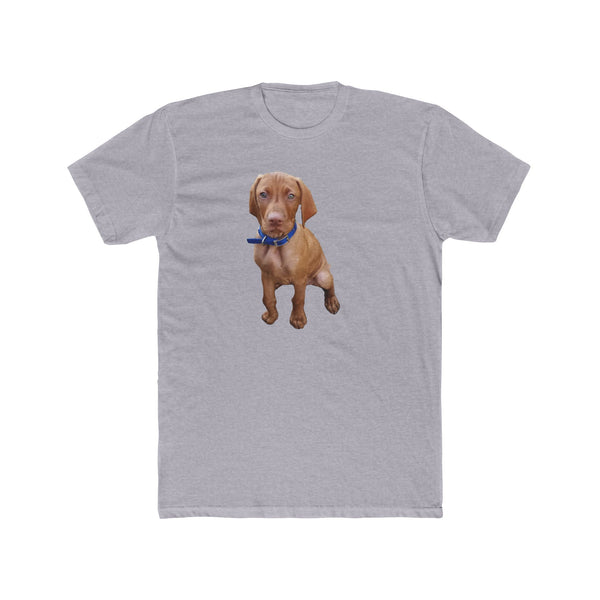 Vizsla 'Augie' Men's Cotton Crew Tee