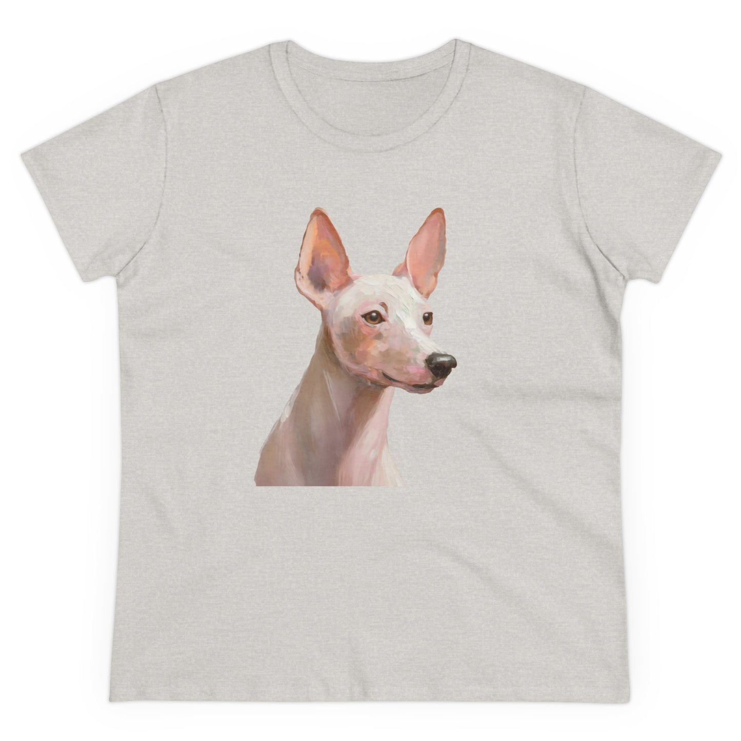 Xoloitzcuintli 'Mexican Hairless' Women's Midweight Cotton Tee