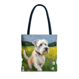 Dandie Terrier - Polyester Tote Bag (AOP)