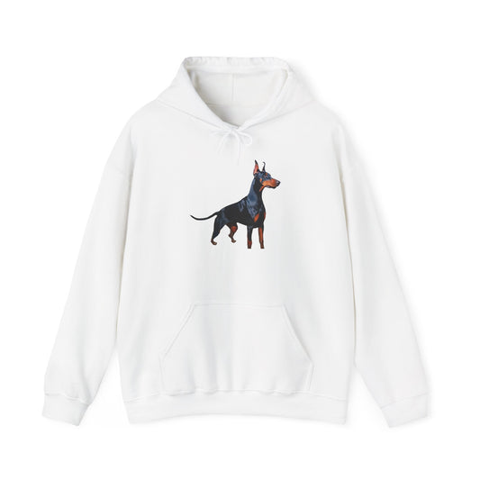 Doberman Pinscher #1 - Unisex 50/50 Hooded Sweatshirt