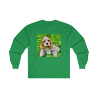 Cocker Spaniel "Hogan" Unisex Cotton Long Sleeve Tee