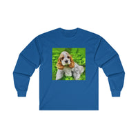 Cocker Spaniel "Hogan" Unisex Cotton Long Sleeve Tee