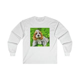 Cocker Spaniel "Hogan" Unisex Cotton Long Sleeve Tee