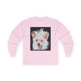 Chinese Crested Unisex Cotton Long Sleeve Tee