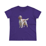 English Setter #4 - Women's Midweight Cotton Tee