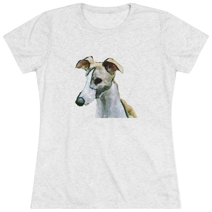 Whippet  Women's Slim Fit Triblend Tee