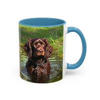 Boykin Spaniel - Ceramic Accent Coffee Mug - 2 Sizes