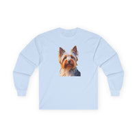 Silky Terrier Unisex Classic Cotton Long Sleeve Tee