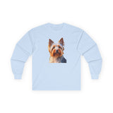 Silky Terrier Unisex Classic Cotton Long Sleeve Tee