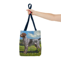 Wirehaired Pointing Griffon - Polyester Tote Bag (AOP)