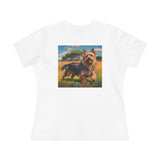 Australian Terrier Women's Relaxed Fit Cotton Tee