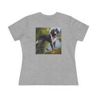 Large Munsterlander - Women's Relaxed Fit Cotton Tee