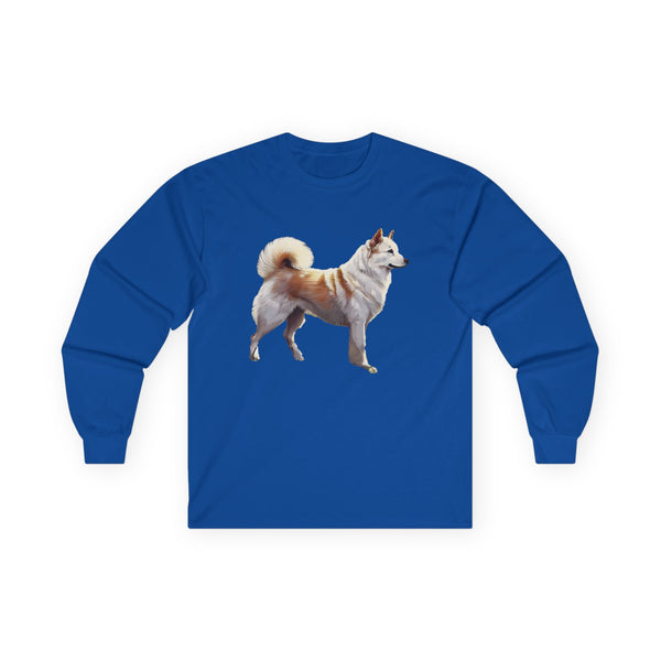 Kishu Ken Unisex Classic Cotton Long Sleeve Tee