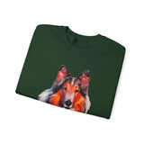 Rough Coated Collie - Unisex Crewneck Sweatshirt