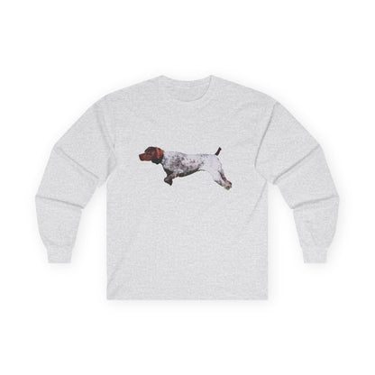 German Shorthaired Pointer "On Point" Classic Cotton Long Sleeve Tee