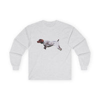 German Shorthaired Pointer "On Point" Classic Cotton Long Sleeve Tee