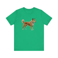 Shikoku - Japanese Hunting Dog Unisex Jersey Short Sleeve Tee