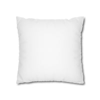 Spun Polyester Square Pillowcase