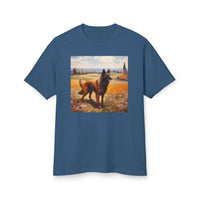 Belgian Tervurenv  Unisex Relaxed Fit Garment-Dyed Heavyweight Cotton Tee