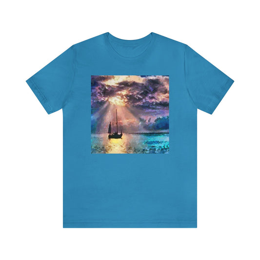Greek Islands 'Aegean Enchantment ' - -  Classic Jersey Short Sleeve Tee