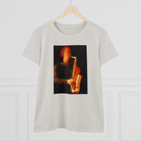 Saxophonist - Women's Midweight Cotton Tee