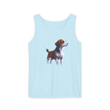 Drever Puppy - Unisex Relaxed Fit Garment-Dyed Tank Top