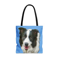 Border Collie '#2'  Tote Bag