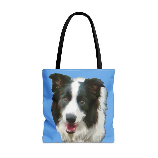 Border Collie '#2'  Tote Bag