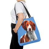 Brittany Spaniel 'Gunner' Tote Bag