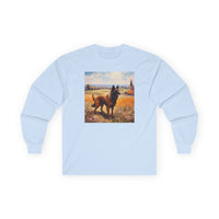 Belgian Tervuren Unisex Classic Cotton Long Sleeve Tee
