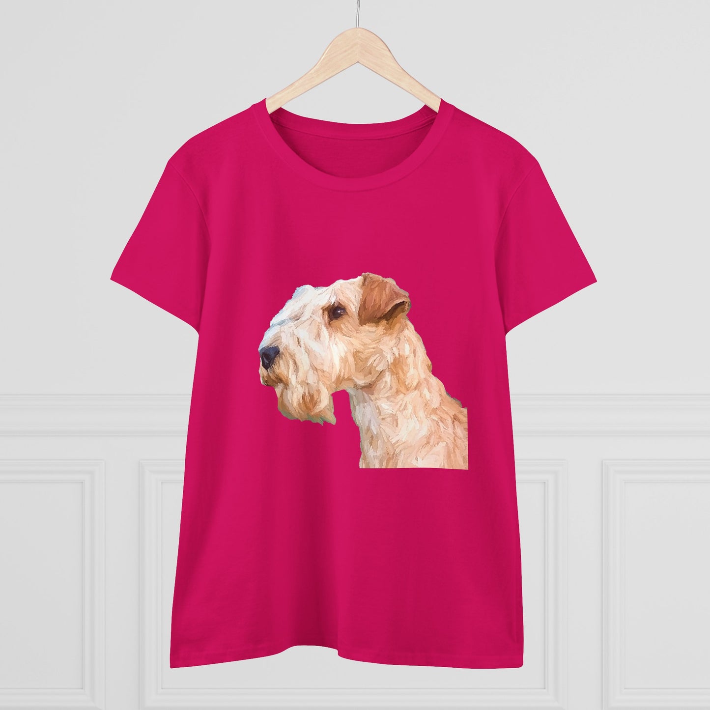 Lakeland Terrier Women's Midweight Cotton Tee