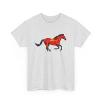 Horse 'Old Red' Unisex Heavy Cotton Tee