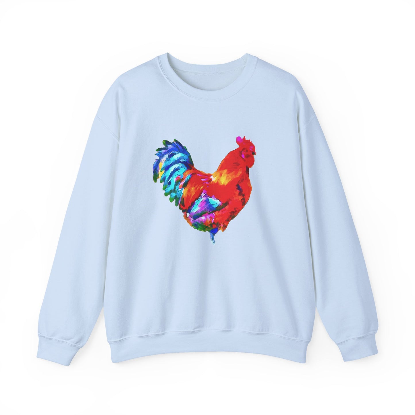 Rooster 'Craw' Unisex 50/50 Crewneck Sweatshirt