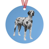 Great Dane 'Zeus' Metal Ornaments