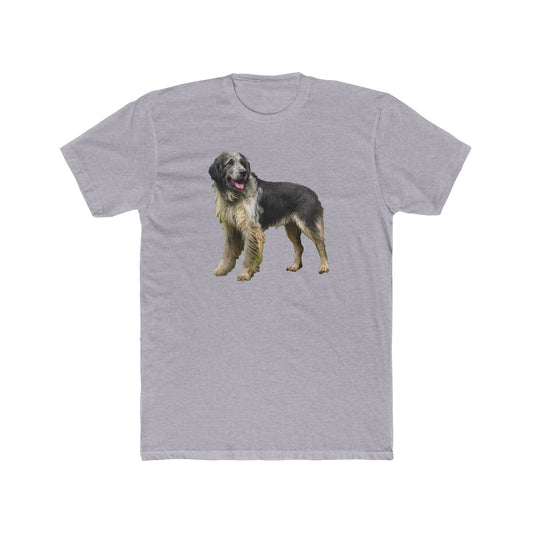 Romanian Carpathian Shepherd - Men's Fitted Cotton Crew Tee