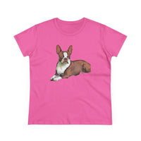 Boston Terrer 'Seely' Women's Midweight Cotton Tee
