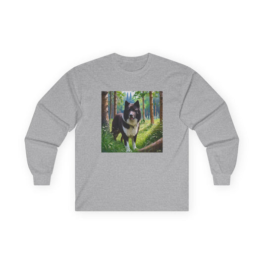 Karelian Bear Dog Unisex Classic Cotton Long Sleeve Tee