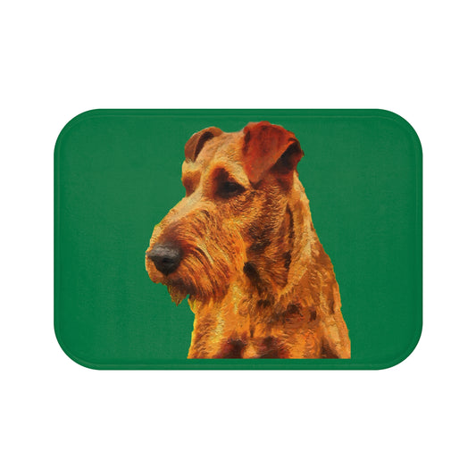 Irish Terrier Bath Mat: Cozy Comfort for Your Feet