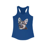 German Shepherd 'Sly' Women's Racerback Tank