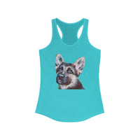 German Shepherd 'Sly' Women's Racerback Tank