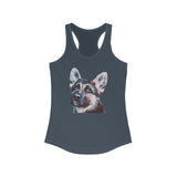 German Shepherd 'Sly' Women's Racerback Tank