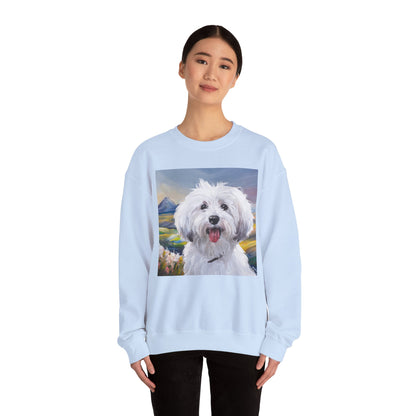 Coton de Tulear Cozy Unisex Crewneck Sweatshirt