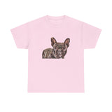 French Bulldog 'Shannel' Unisex Heavy Cotton Tee