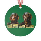 Boykin Spaniels Metal Ornaments