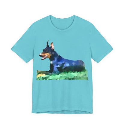 Doberman Pinscher - Unisex Jersey Short Sleeve Tee